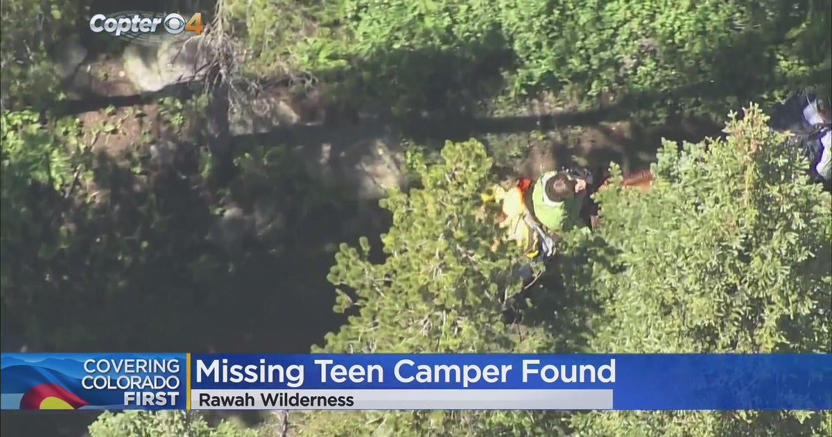 Authorities find missing teenage boy in Rawah Wilderness - CBS Colorado