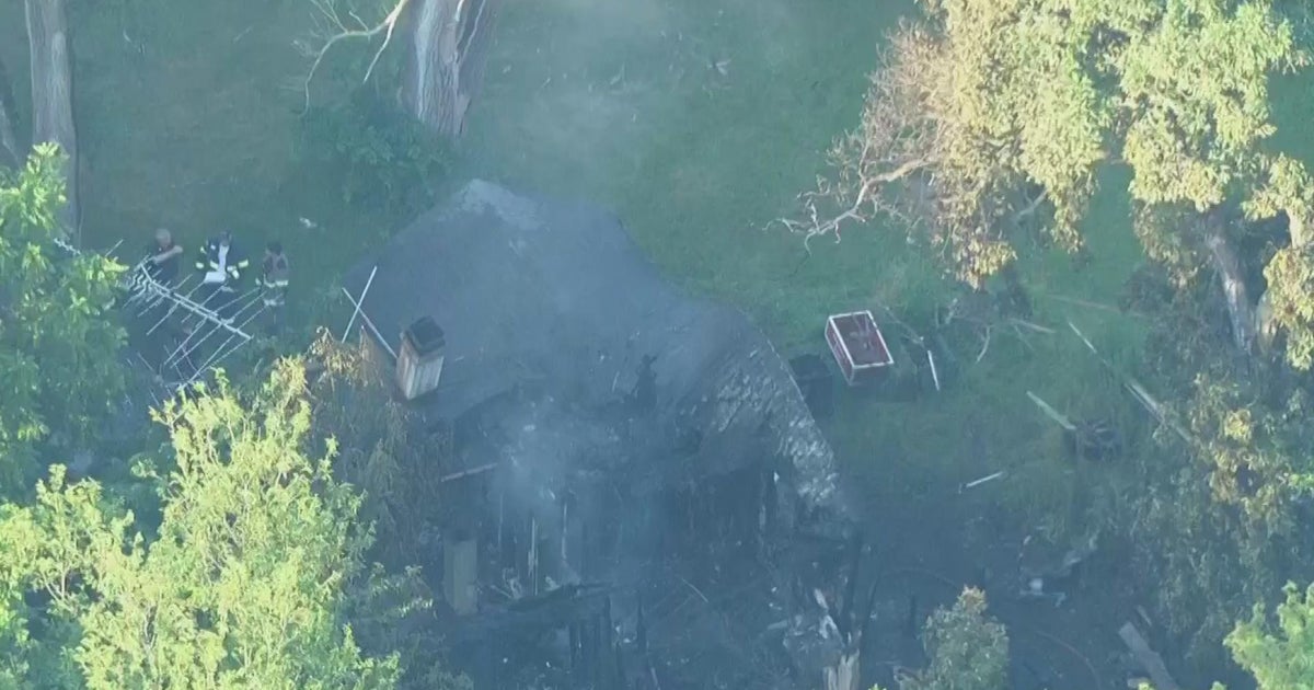 Fire burns through house in Spring Grove CBS Chicago