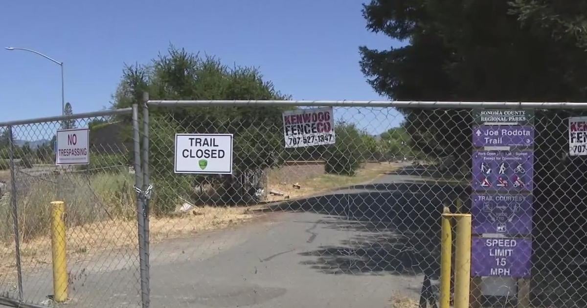 Joe Rodota trail reopening in Santa Rosa after homeless encampments ...