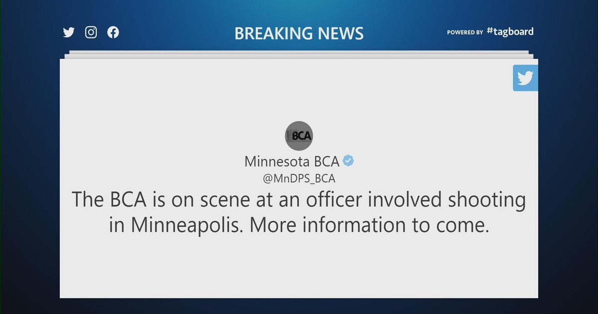 BCA responds to police shooting in Minneapolis - CBS Minnesota