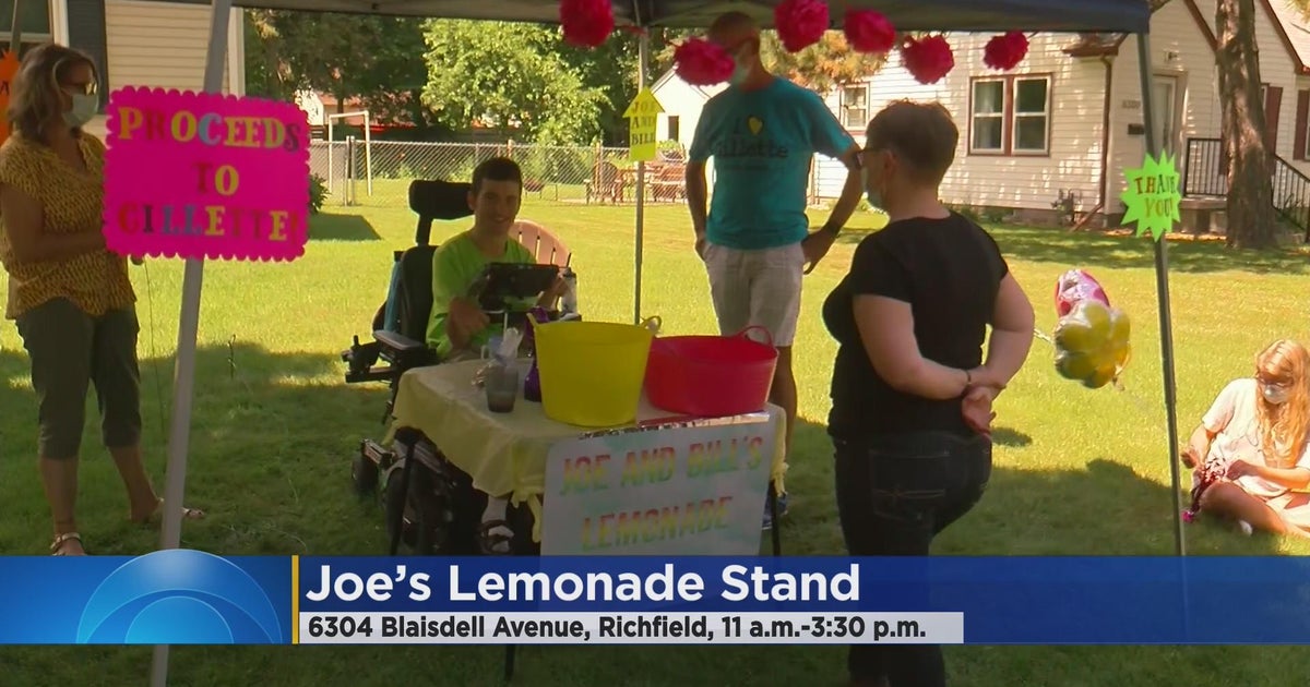Grab a refreshing glass of lemonade to help Gillette Children's CBS