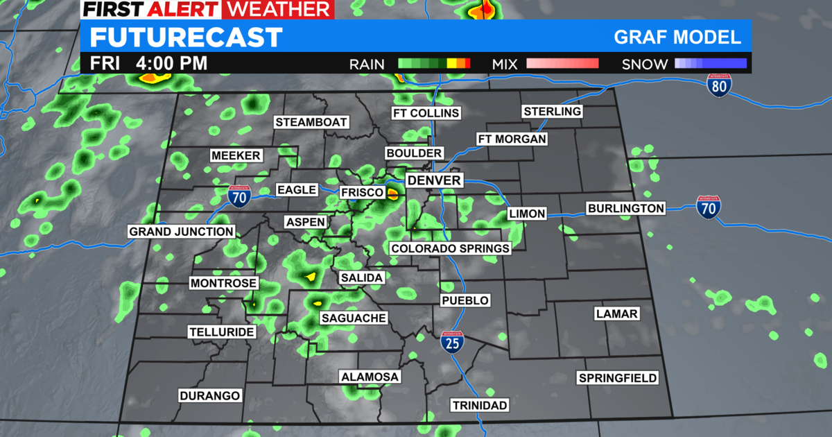 Colorado Weather: Flash Flood Watch For The Mountains, Good Chance For ...