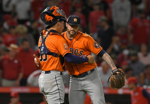 Houston Astros v Los Angeles Angels 