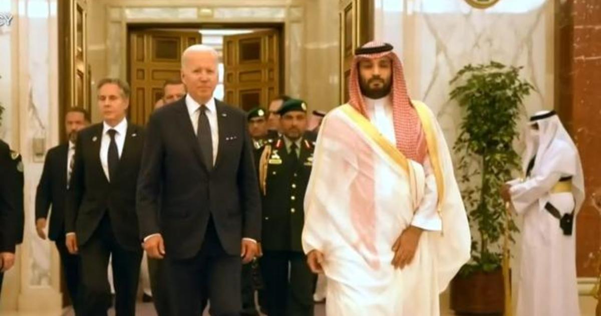 President Biden Meets With Saudi Crown Prince During Middle East Trip ...