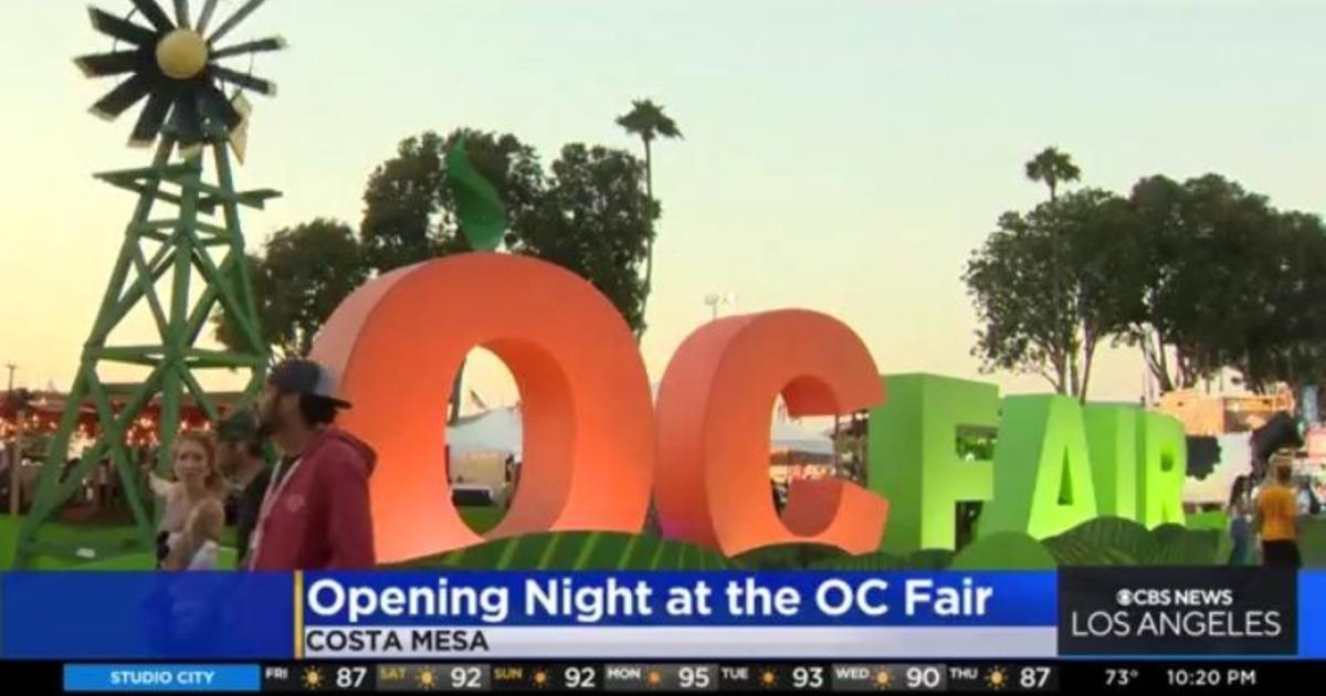 First night of OC Fair kicks off weekend CBS Los Angeles