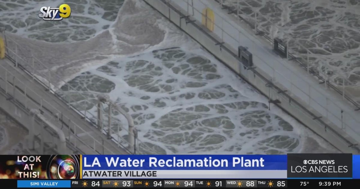 Look At This LA Water Reclamation Plant CBS Los Angeles
