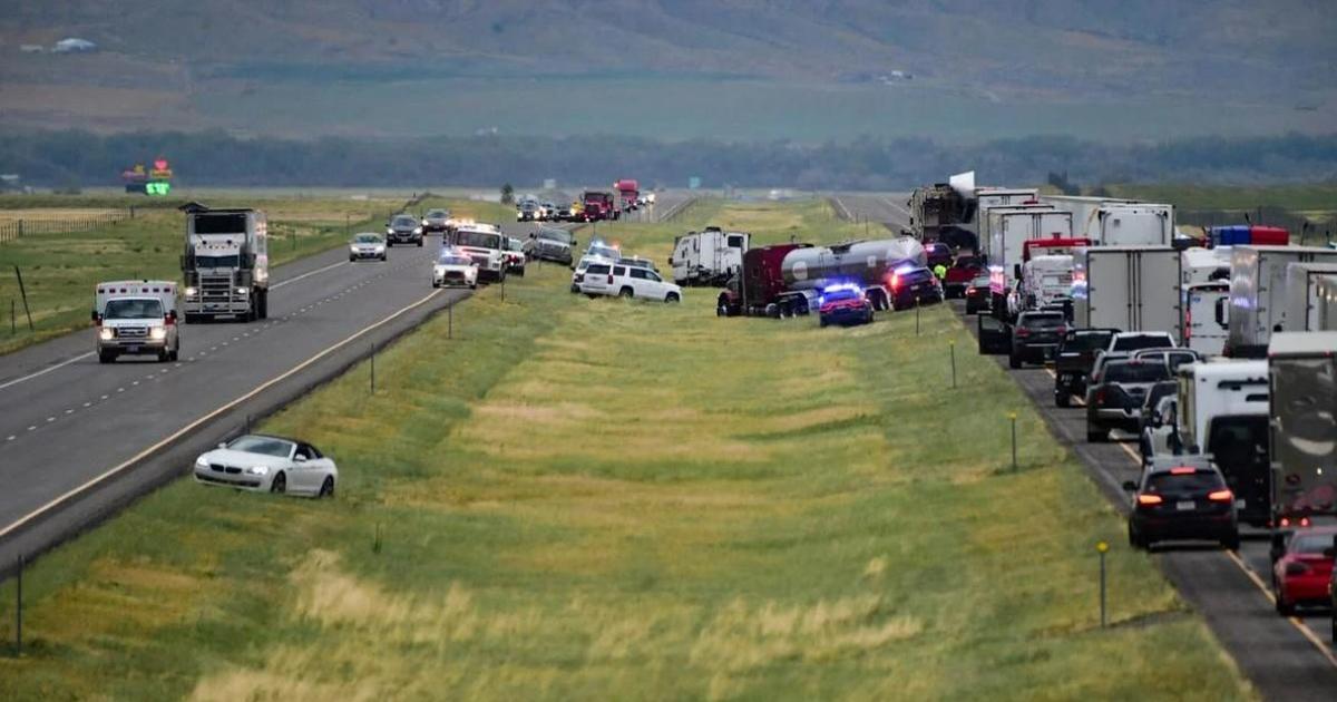 At least 6 killed in massive pileup on Montana freeway amid dust storm