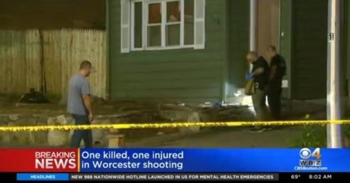 1 Woman Dead, Another Injured After Shooting In Worcester - CBS Boston