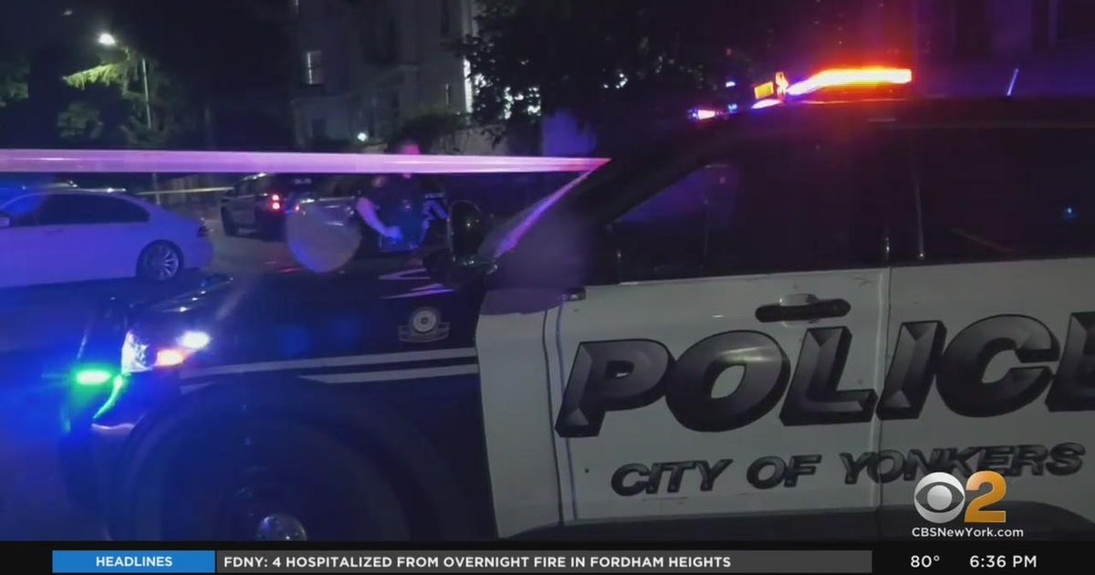 5 hurt in 2 shootings in Yonkers, police say CBS New York