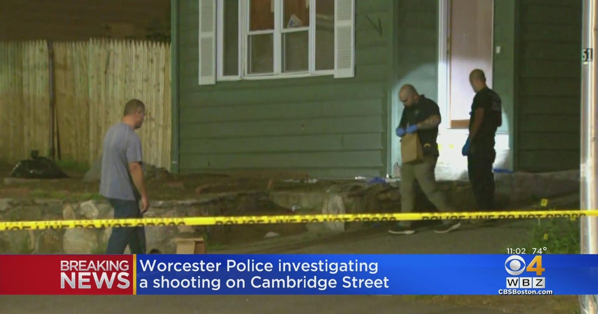 Worcester Police investigating a shooting on Cambridge Street