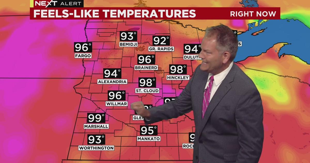 Next Weather 6 p.m. weather report CBS Minnesota