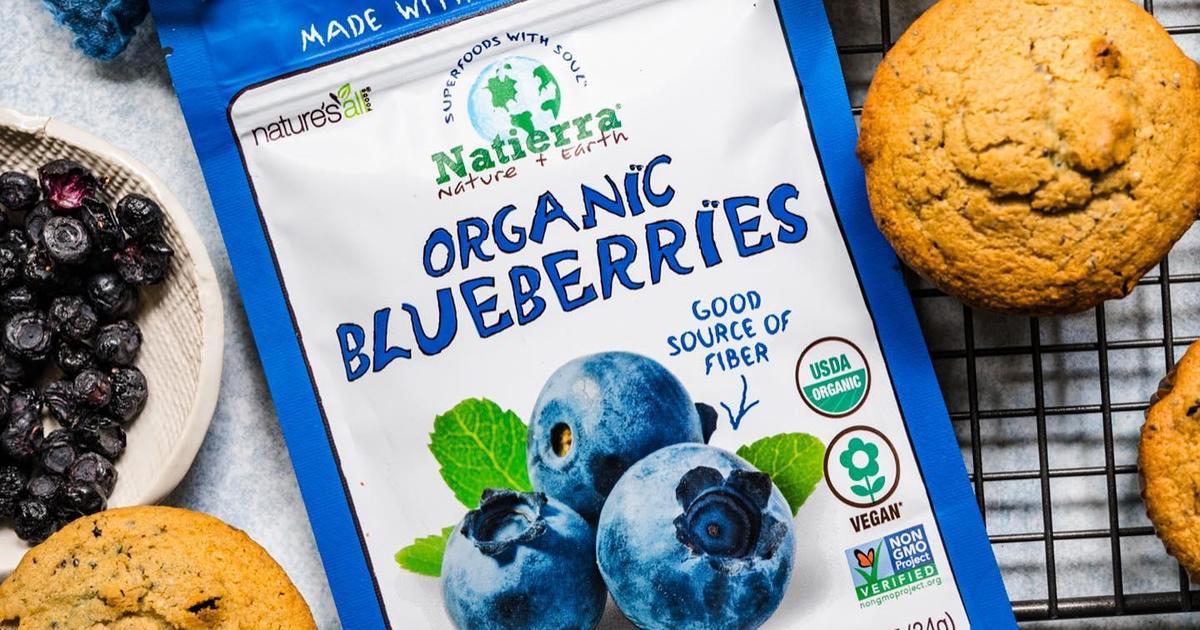 Freeze-dried blueberries sold nationwide recalled over lead concerns