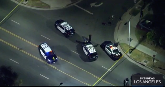 Police shoot armed suspect in Leimert Park CBS Los Angeles