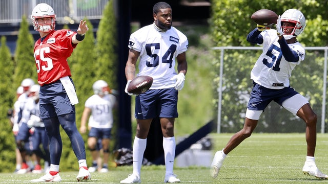 Bailey Zappe, Pierre Strong Jr., Tyquan Thornton 