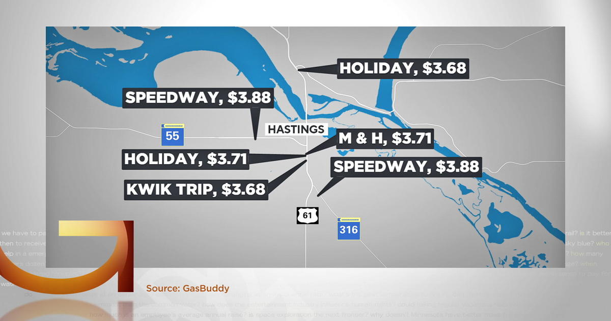 What’s causing the steep gas price drop in certain Minnesota towns?