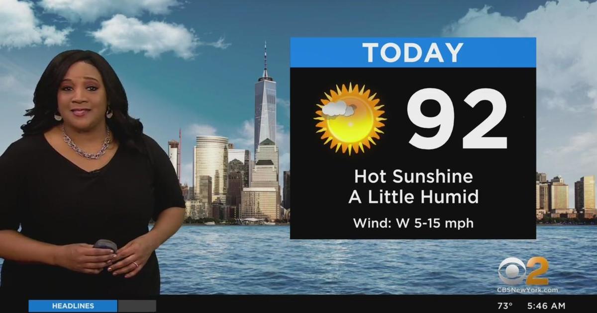 First Alert Weather Extreme Heat This Week Cbs New York 1035