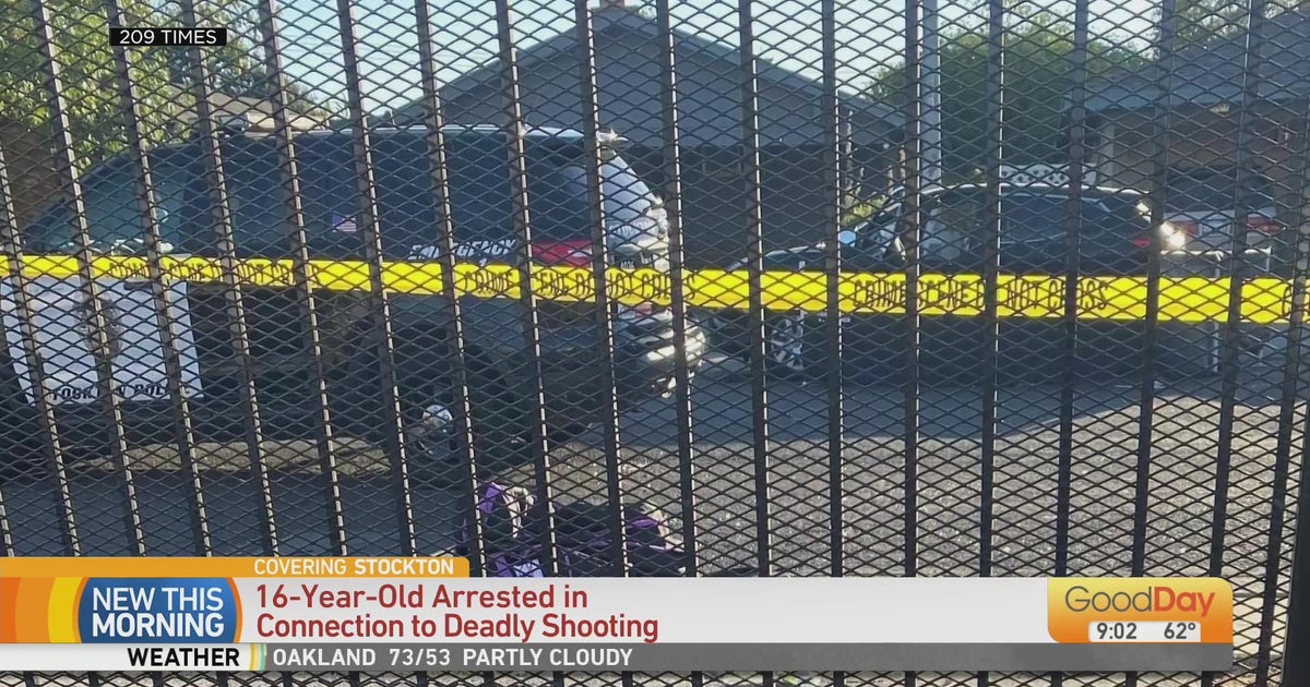 16-Year-Old Boy Arrested After Shooting In Stockton Leaves Woman Dead ...