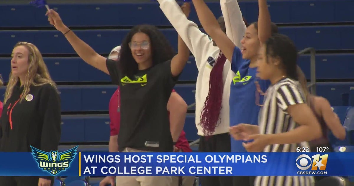 Dallas Wings host Special Olympians at College Park Center CBS DFW