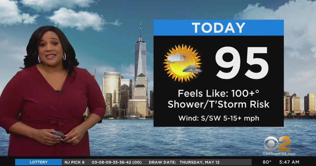 First Alert Weather: Heat wave and storm risk - CBS New York