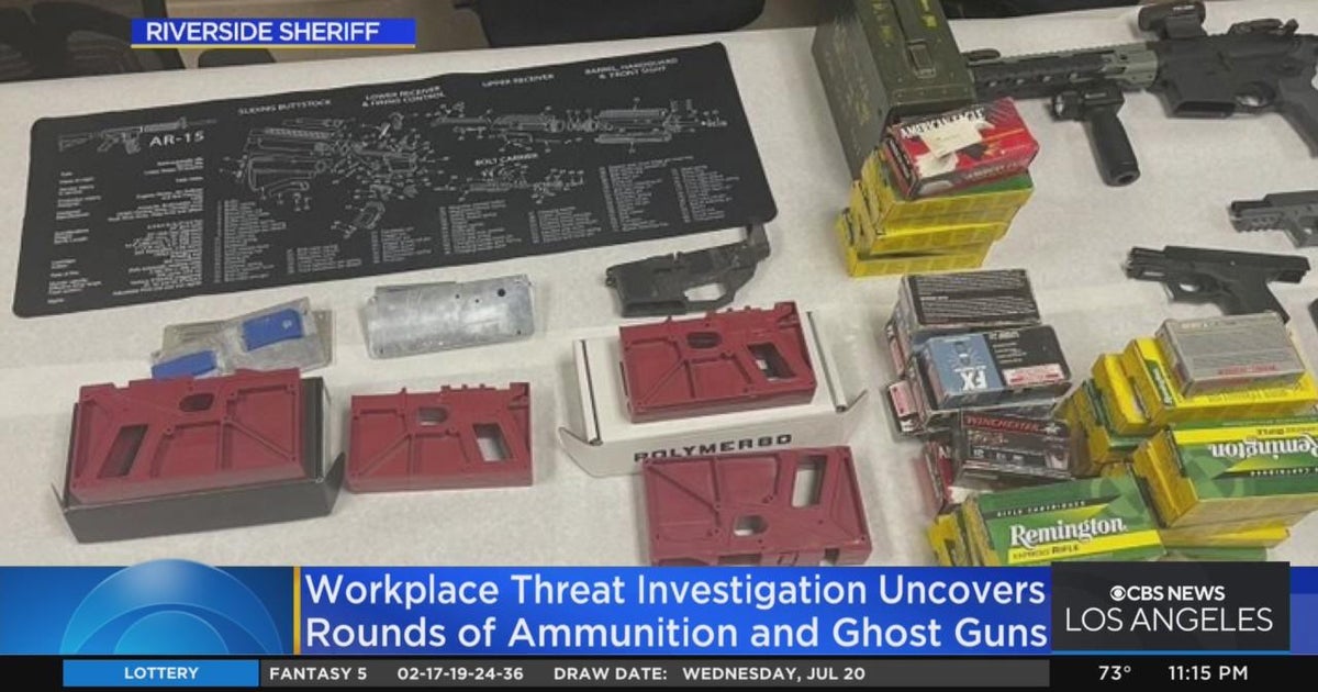 Workplace threat investigation uncovers cache of ghost guns and ammo ...