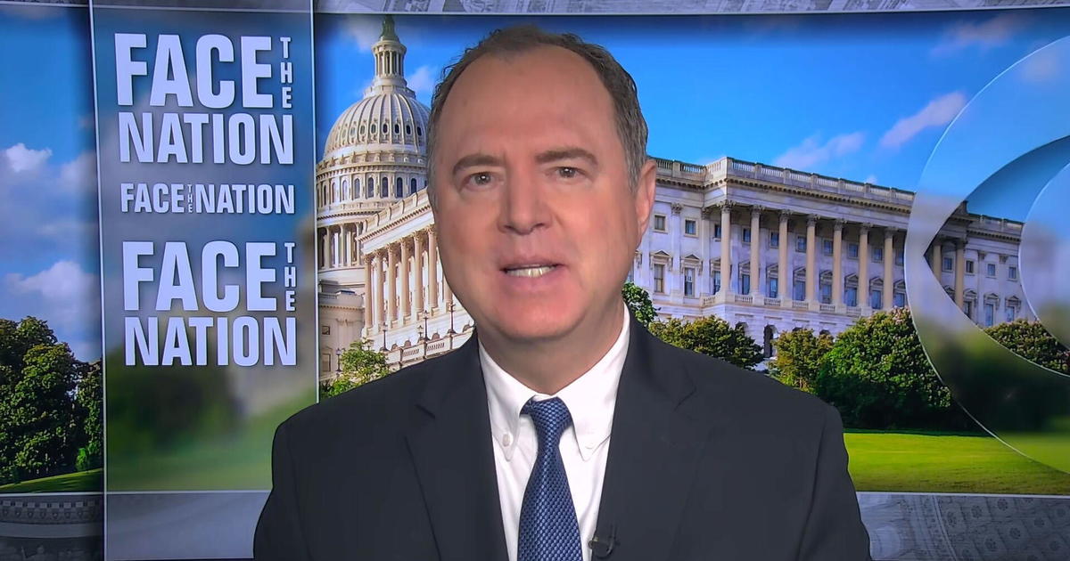 Transcript: Rep. Adam Schiff On "Face The Nation," July 24, 2022 - CBS News