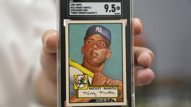 Mickey Mantle Card 