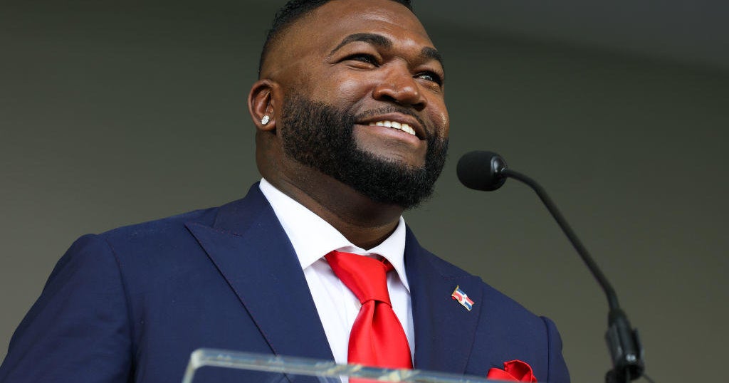 Video shows David Ortiz's reaction to Hall of Fame call