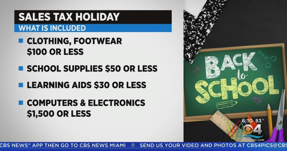 Parents, teachers take advantage of back to school sales tax holiday