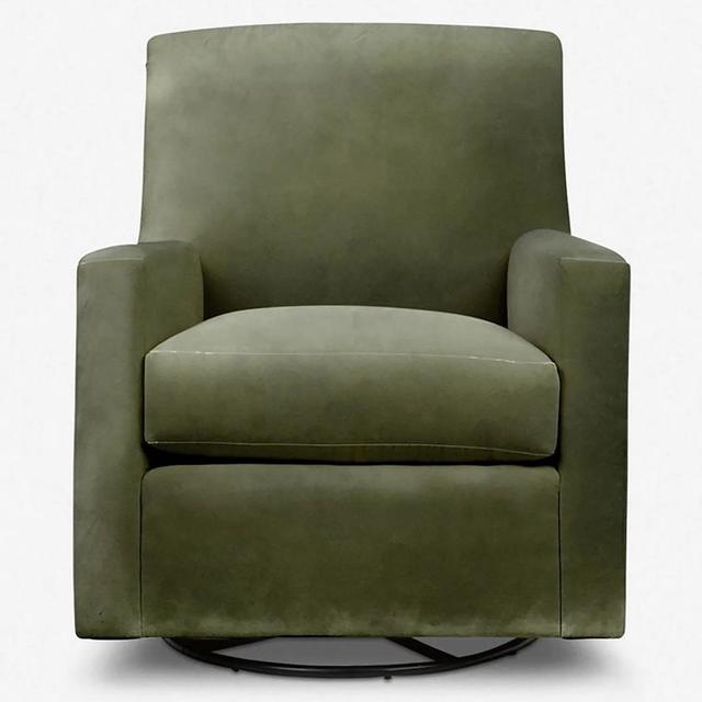 green glider rocker