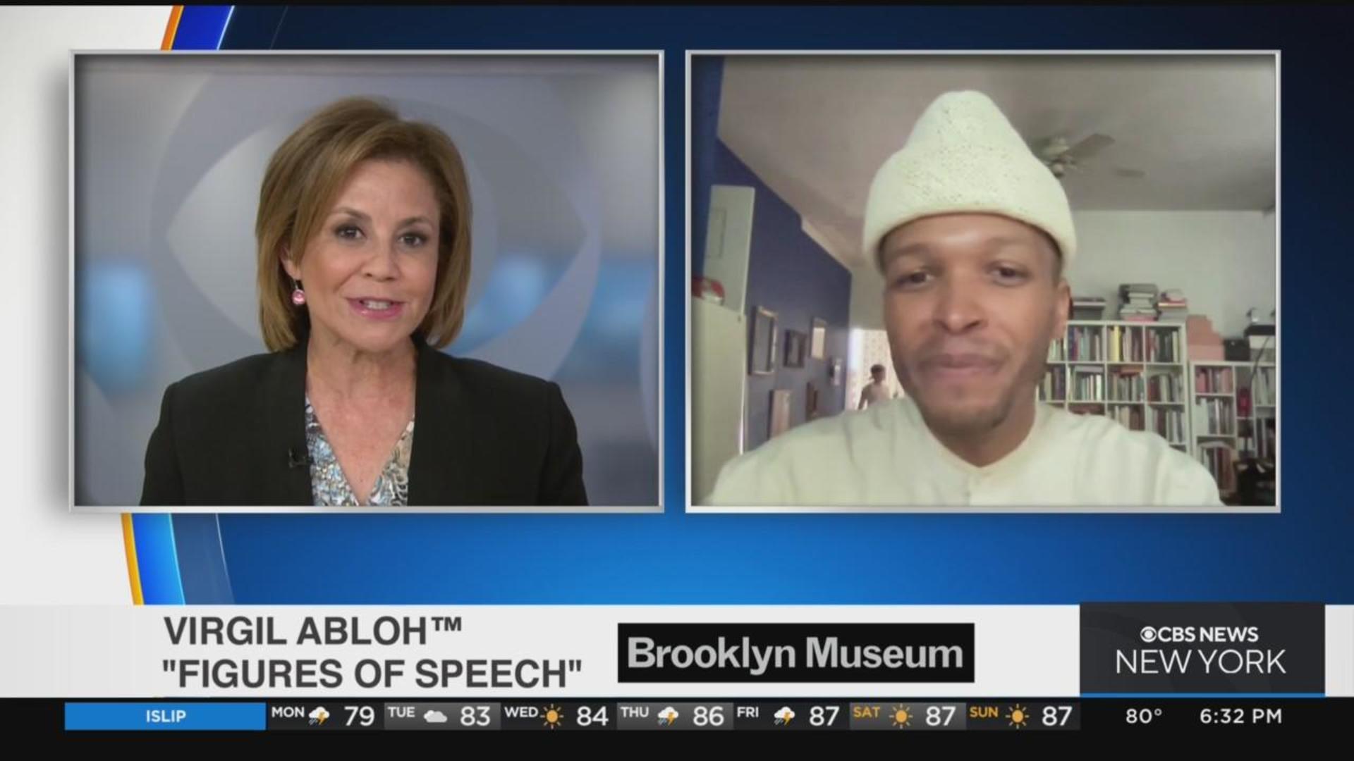 Virgil Abloh: Figures of Speech tonight on CBS News New York 