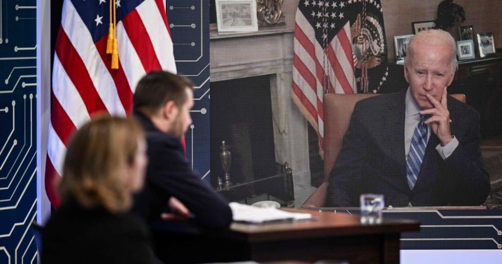 Biden says Trump "lacked the courage to act" on January 6 - CBS News