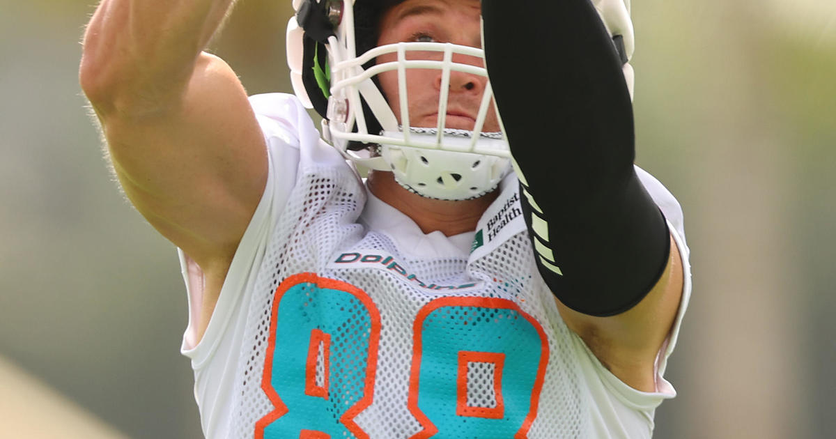 Cedrick Wilson Jr. #11 of the Miami Dolphins takes part in a drill News  Photo - Getty Images