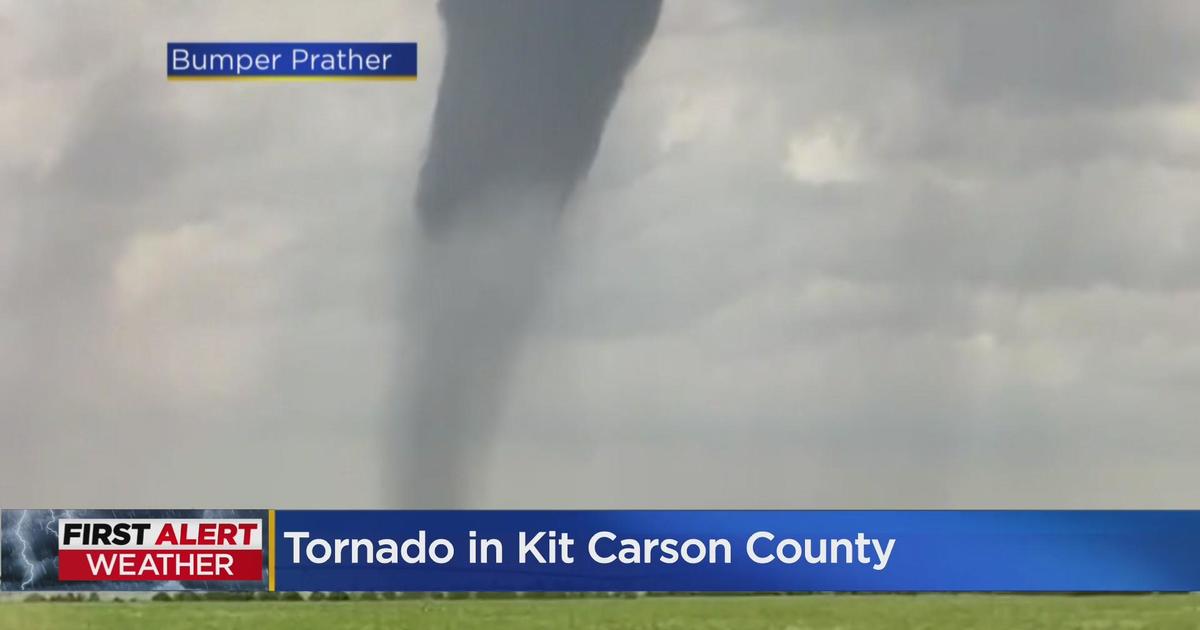 Tornado in Kit Carson County - CBS Colorado