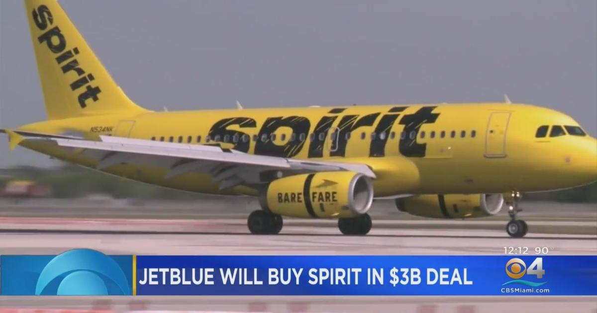 JetBlue buying Spirit Airlines