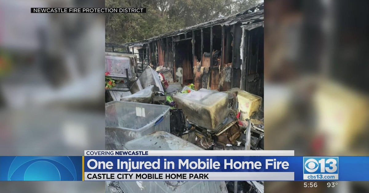 Fire Breaks Out At Newcastle Mobile Home Park