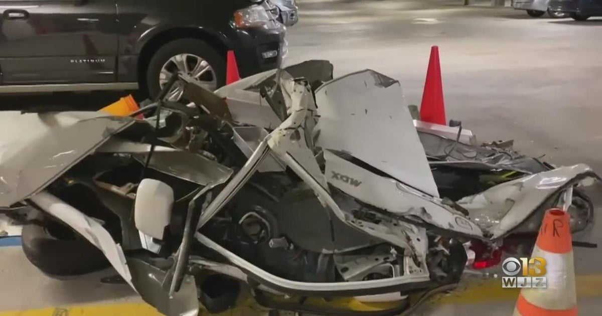 Investigation ongoing in gas tank explosion in Fells Point parking garage CBS Baltimore