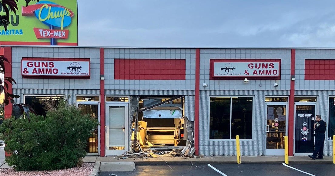 Smash & grab turns into just smash when would-be thieves leave empty ...