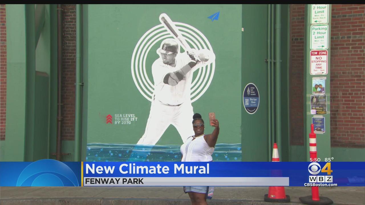 Big Papi climate change mural installed at Fenway Park - The Bay State  Banner