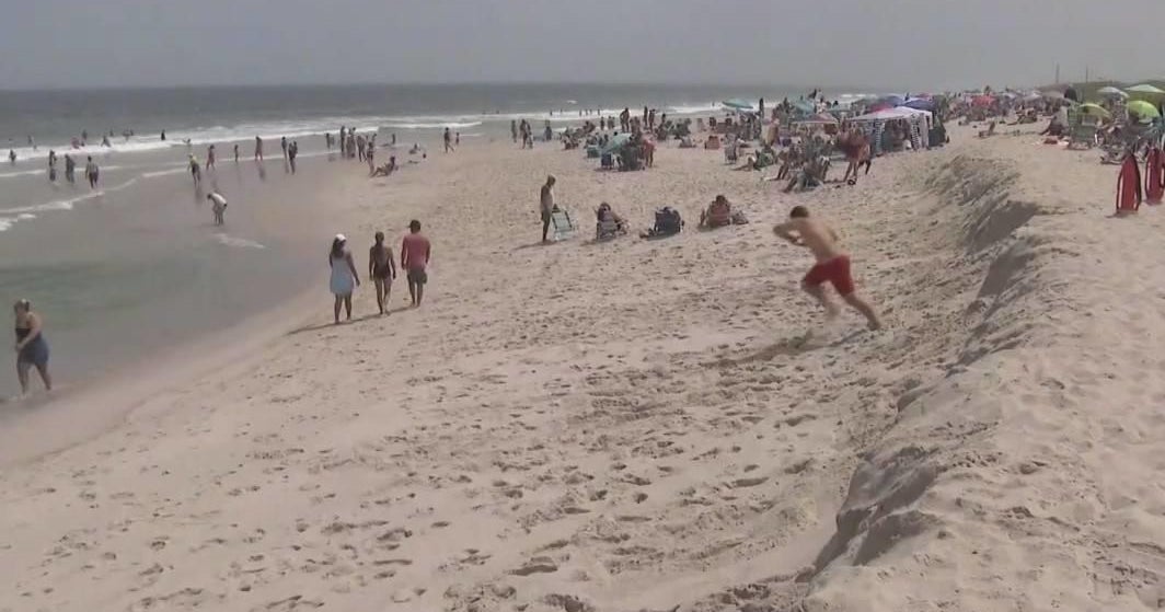 Growing concern over Jersey Shore beach erosion CBS New York