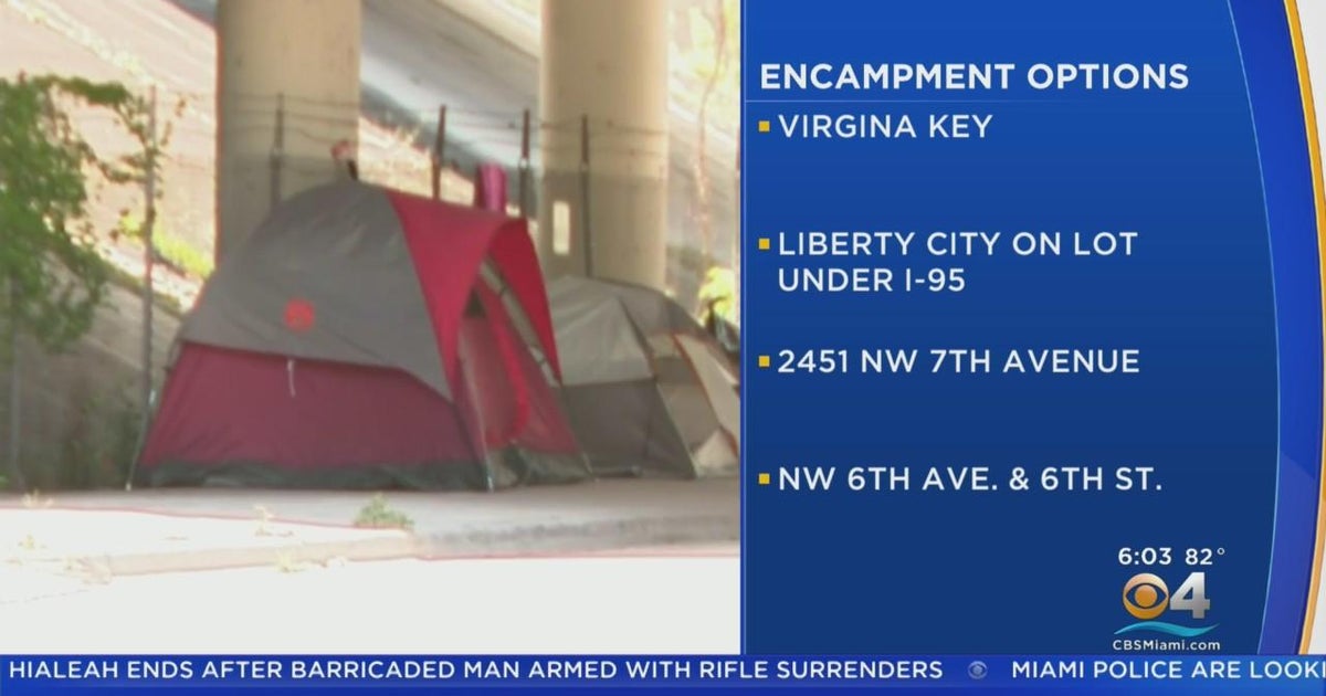 Miami commission approves homeless encampment plan