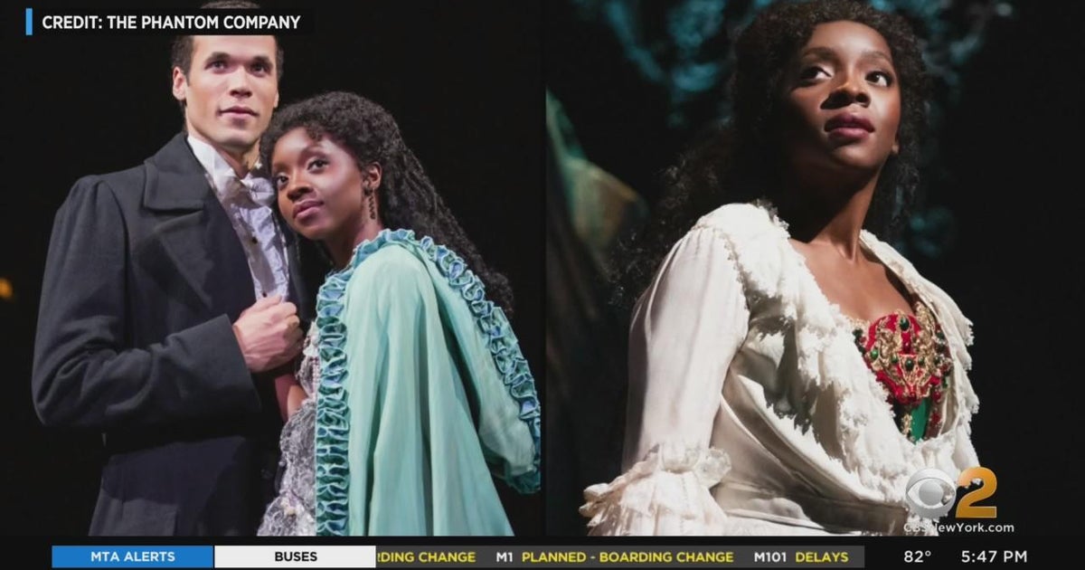 Emilie Kouatchou making history in "Phantom of the Opera" CBS New York