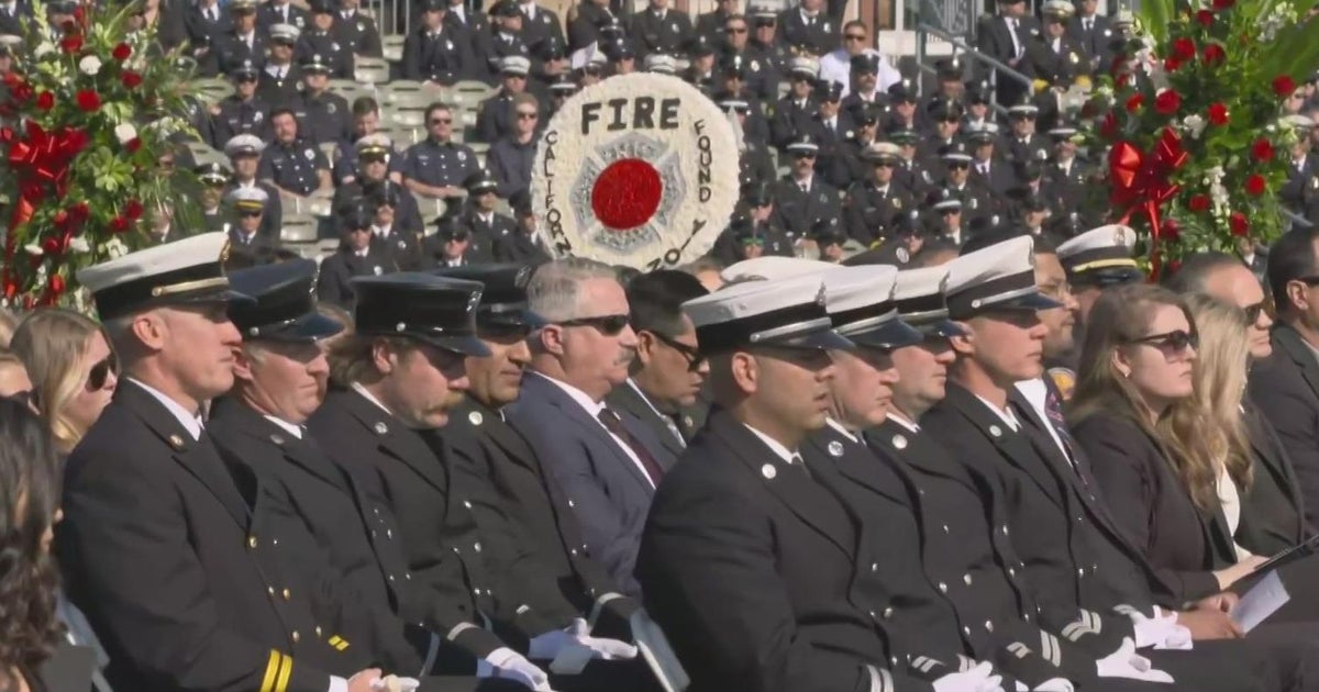 Fallen Firefighters Honored At Memorial In Sacramento