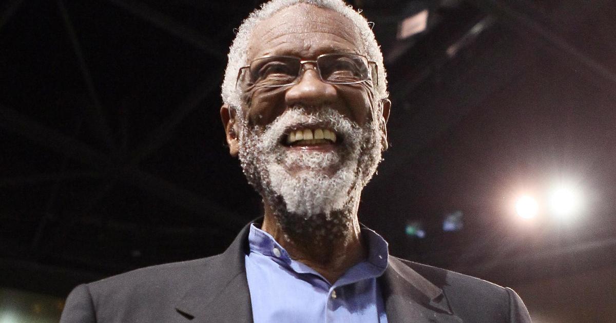 Boston Celtics honor late great Bill Russell with unique jersey in NBA  season opener against Philadelphia 76ers