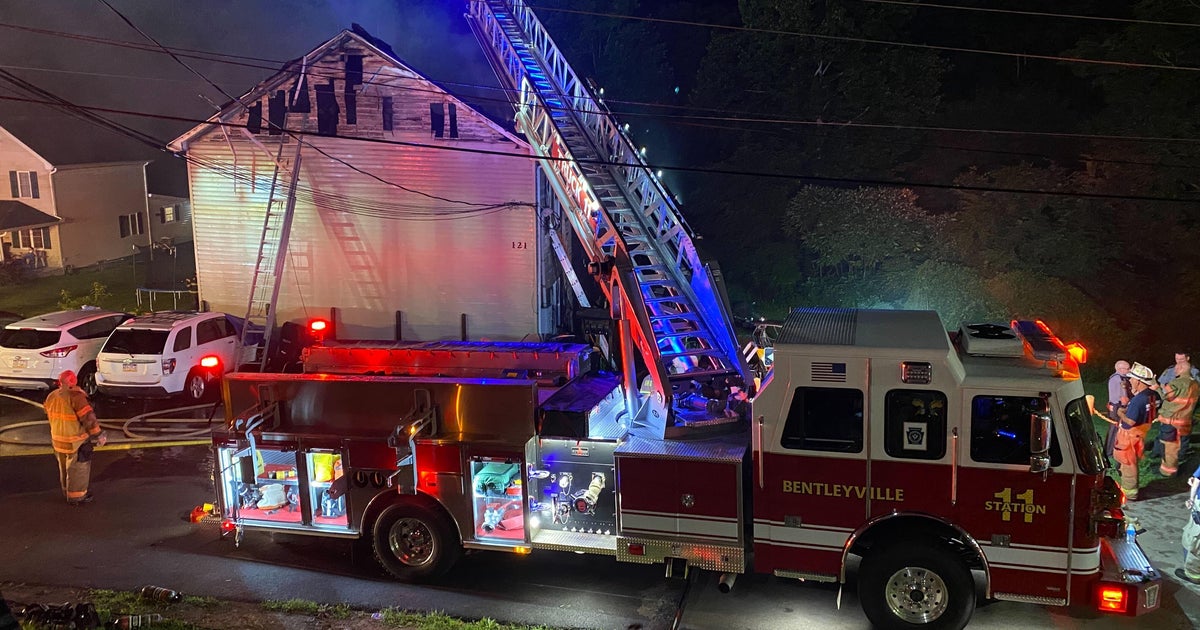 At least three people injured during fire in Bentleyville CBS Pittsburgh