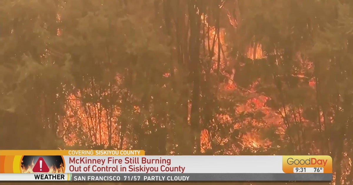 McKinney Fire still burning out of control in Siskiyou County