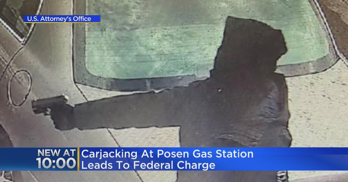 Carjacking at Posen gas station leads to federal charge CBS Chicago