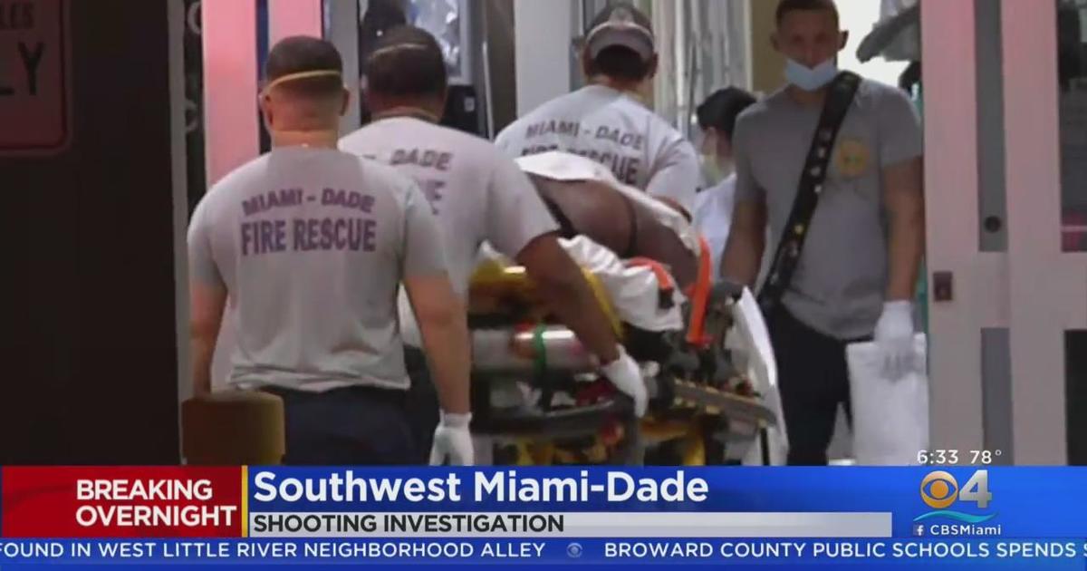 Five people injured in southwest Miami-Dade drive-by shooting