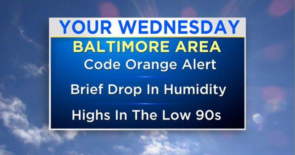 Maryland Weather: Comfortable Start, Warm Front Ahead - CBS Baltimore