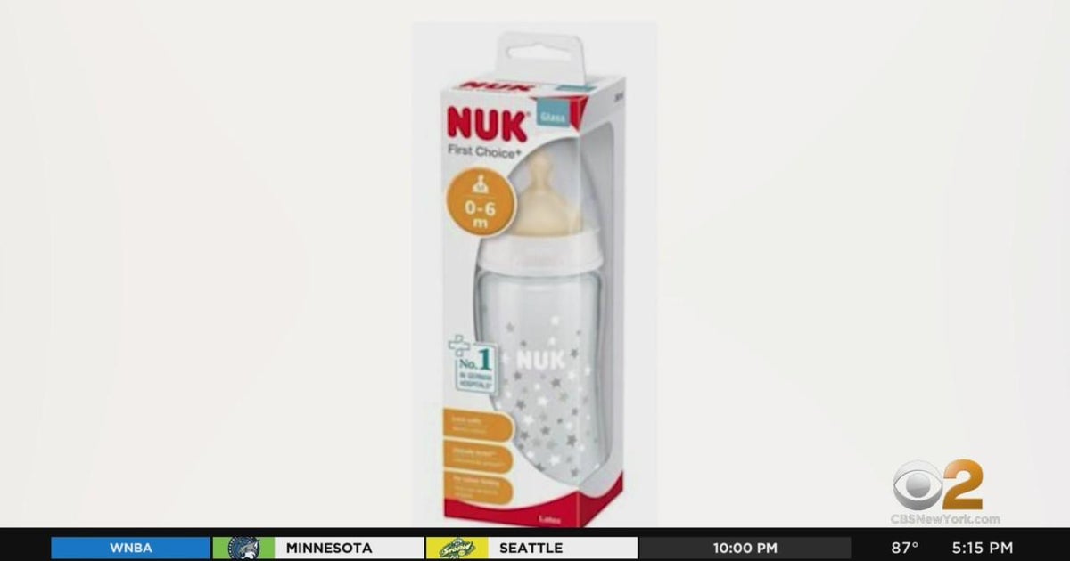 Nuk baby bottles being recalled due to lead levels CBS New York