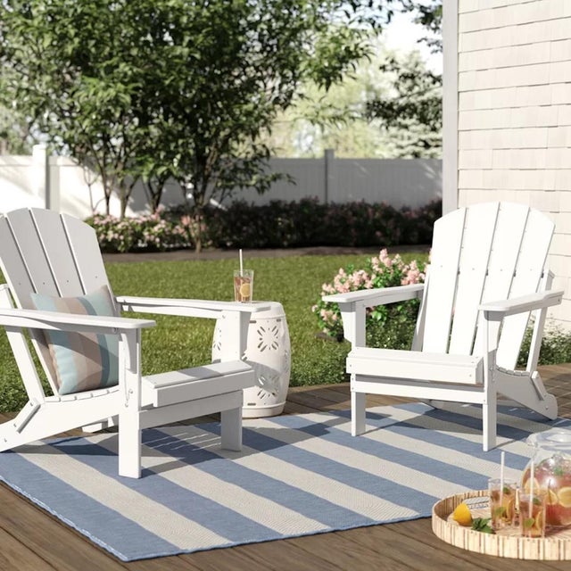 White Ravenna Adirondack Chair 